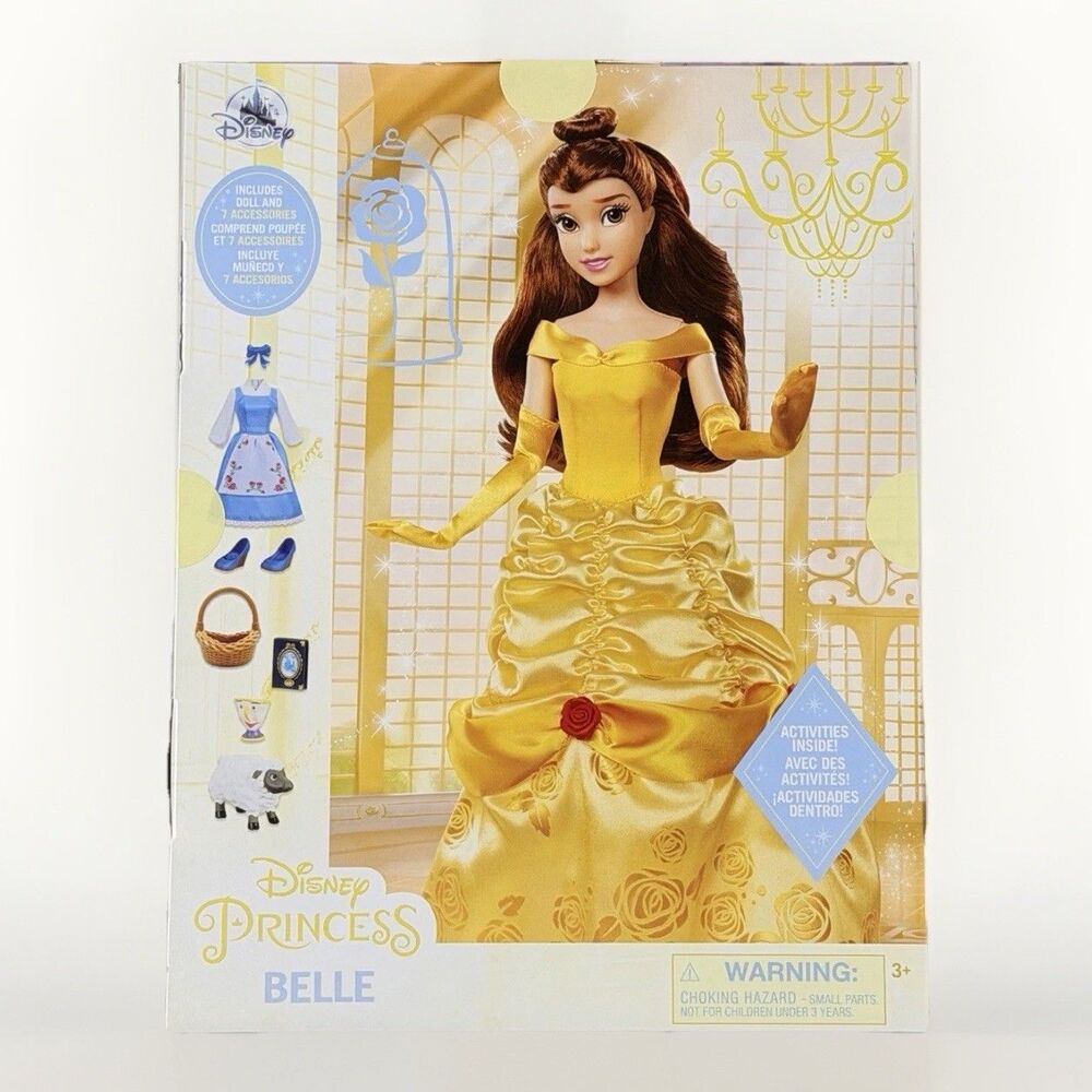 Disney Belle Story Doll Beauty and the Beast 11.5" Princess Doll NIB New
